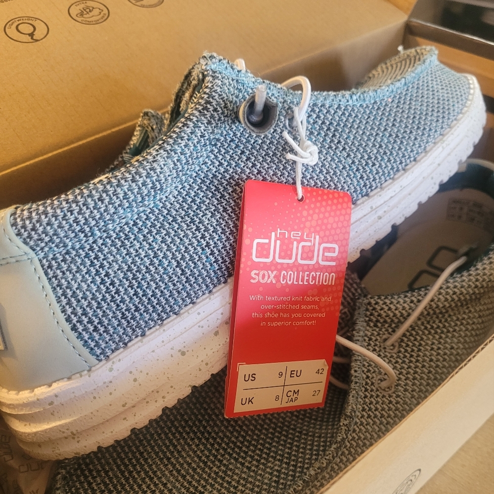 NWT Hey Dude - Ice Gray